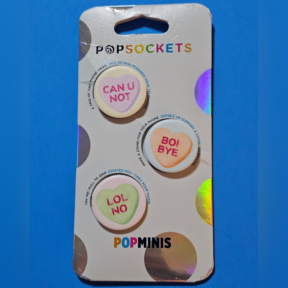 Popsocket - Sassy Hearts PopMinis (X3)
